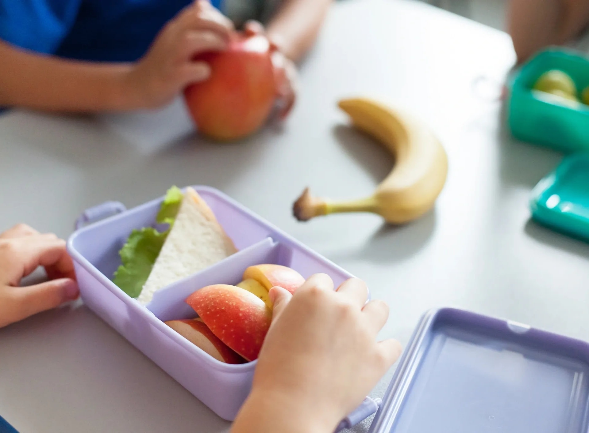 Schools community meal setting